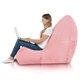 Yeti rose Pouf Poire Fauteuil Distinto 