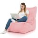 Yeti rose Pouf Poire Fauteuil Distinto 