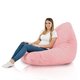 Yeti rose Pouf Poire Drop XXL 