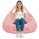 Yeti rose Pouf Poire Drop XXL 