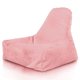 Yeti rose Pouf Poire Fauteuil Bali 