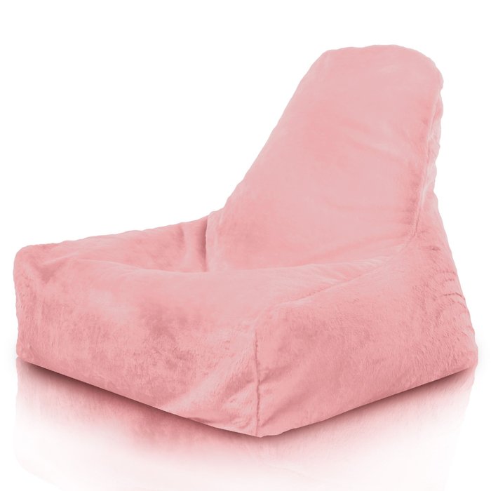 Yeti rose Pouf Poire Fauteuil Bali 