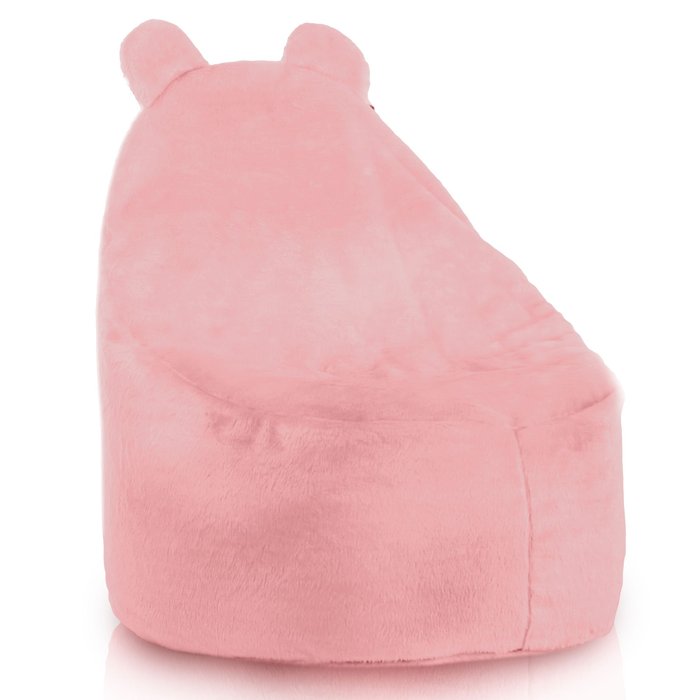 Yeti rose Pouf Poire Fauteuil Teddy 