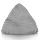 Yeti gris Pouf Poire Bermuda 