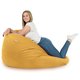 Jaune moutarde Géant Pouf Poire XXL velours