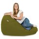 Vert Géant Pouf Poire XXL velours