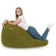 Vert Géant Pouf Poire XXL velours