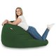 Vert foncé Géant Pouf Poire XXL velours