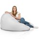 Blanc Geant Pouf Poire XXL nylon