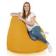 Jaune Geant Pouf Poire XXL nylon