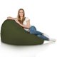 Vert foncé Geant Pouf Poire XXL nylon