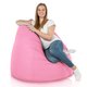 Rose clair Geant Pouf Poire XXL nylon