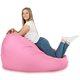 Rose clair Geant Pouf Poire XXL nylon