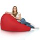 Rouge Geant Pouf Poire XXL nylon