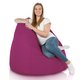 Fuchsia Geant Pouf Poire XXL nylon