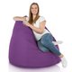 Violet Geant Pouf Poire XXL nylon