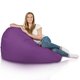 Violet Geant Pouf Poire XXL nylon