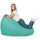 Turquoise Geant Pouf Poire XXL nylon