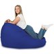 Bleu foncé Geant Pouf Poire XXL nylon