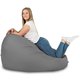 Gris Geant Pouf Poire XXL nylon