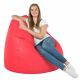 Rose Géant Pouf Poire XXL simili-cuir