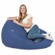 Blau Sitzsack XXL Kunstleder Sessel