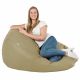 Beige Géant Pouf Poire XXL simili-cuir