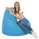 Azur Géant Pouf Poire XXL simili-cuir