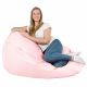 Rose métallisé Géant Pouf Poire XXL simili-cuir