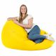 Jaune clair Géant Pouf Poire XXL simili-cuir