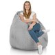 Yeti gris Pouf Poire 