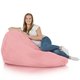 Yeti rose Pouf Poire 