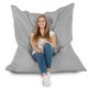 Yeti gris Pouf Poire Coussin 