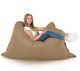 Beige Pouf Poire Coussin XXL Jardin nylon