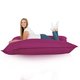 Fuchsia Pouf Poire Coussin XXL Jardin nylon