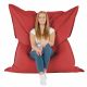 Rouge foncé Pouf Poire Coussin XXL Jardin nylon