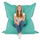 Turquoise Pouf Poire Coussin XXL Jardin nylon