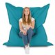 Bleu Pouf Poire Coussin XXL Jardin nylon