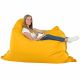 Jaune Pouf Poire Coussin XXL simili-cuir