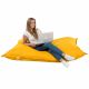 Jaune Pouf Poire Coussin XXL simili-cuir