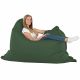 Vert foncé Pouf Poire Coussin XXL simili-cuir