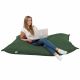 Vert foncé Pouf Poire Coussin XXL simili-cuir