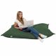 Vert foncé Pouf Poire Coussin XXL simili-cuir