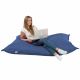 Bleu Pouf Poire Coussin XXL simili-cuir