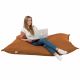 Marron clair Pouf Poire Coussin XXL simili-cuir