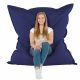 Bleu marine Pouf Poire Coussin Pour Enfants simili-cuir