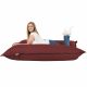 Rouge foncé Pouf Poire Coussin Pour Enfants simili-cuir