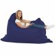 Bleu marine Pouf Poire Coussin XXL simili-cuir