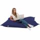 Bleu marine Pouf Poire Coussin XXL simili-cuir