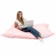 Rose métallisé Pouf Poire Coussin XXL simili-cuir